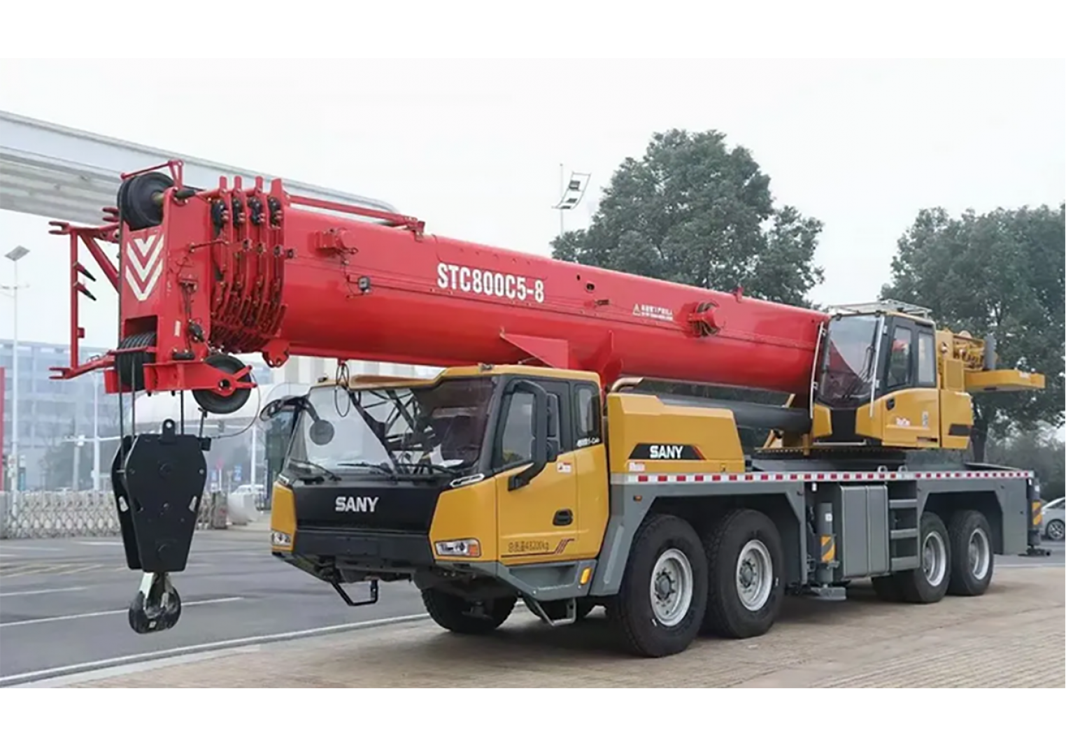 รถบรรทุก 80Ton เครนมือสอง